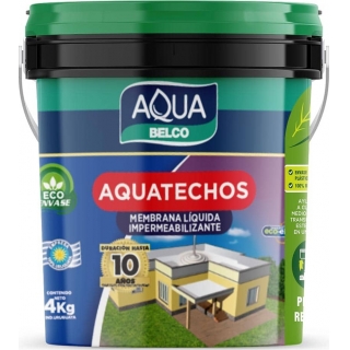 Membrana Liquida Aqua Techos Con Poliuretano Belco 20 KG