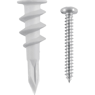 Taco Autorroscante Placa Yeso Con Tornillo Fiero TQ-1/2TJ