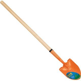 Pala Corazón Para Niños Naranja Truper 
