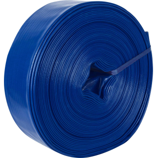 Manguera PVC Plana 4'' 50mt Truper M45D