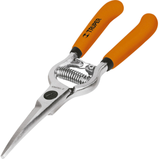 Tijera Podar Vendimia Punta Curva 8'' Truper T-24