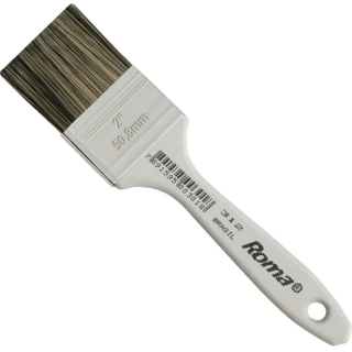 Pincel Cerda Sintética Gris 2'' Roma Pro Pack x 12