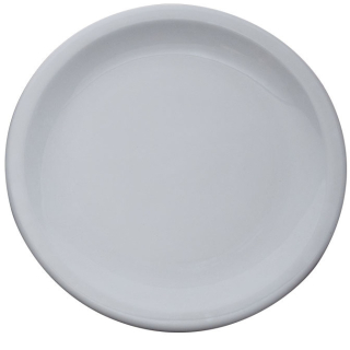 Plato Llano 23cm Porcelana Línea Verona Olmos 