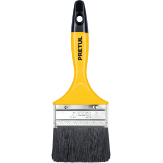 Pincel Brocha Cerda Negra 3'' 75mm Pretul BRP-3