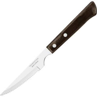 Juego 12 Cuchillos Chuleteros Polywood Marrón Tramontina 