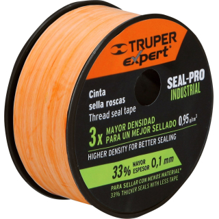 Cinta Teflón 3/4'' x 13mt Seal Pro Truper CTF-3/4X13X 