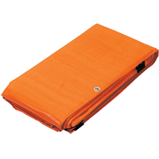 Lona Toldo Polietileno 4 x 5mt Naranja Pretul LP-45N