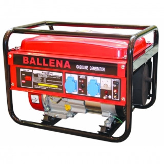Generador a Nafta 4T Ballena HSG-2500 2.2kW 5.5HP C/Cargador