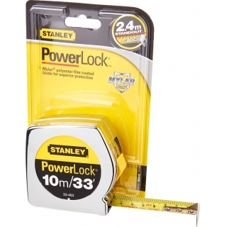 Cinta Metrica 10 MT Stanley Powerlock 33-463