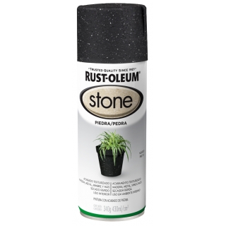 Pintura Texturada Piedra Stone Negro Rust Oleum