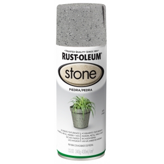 Pintura Texturada Piedra Stone Gris Rust Oleum