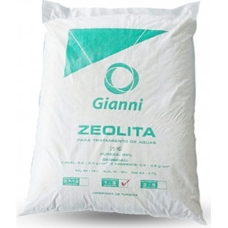 Zeolita 3 a 5mm para Filtro de Piscina Gianni 1000 KG