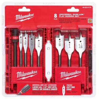 Kit Mechas Planas para Madera Milwaukee 49-22-0175