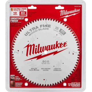 Disco Sierra Circular 10'' 80 Dientes Milwaukee