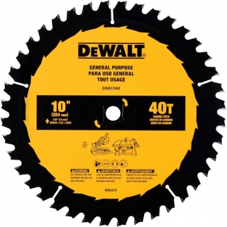 Disco Sierra Circular Widia 10'' Dewalt DWA11040