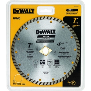 Disco Diamantado Turbo 7" Dewalt DW47700