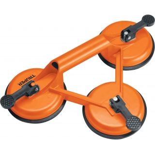 Ventosa de Aluminio Triple para Vidrio Truper VEVI-3A