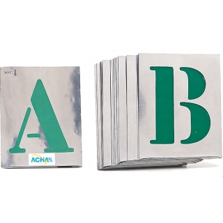 Juego Letras de Aluminio para Rotular 40mm ACHA