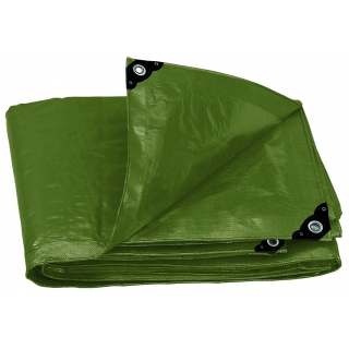 Lona Toldo Polietileno 3 x 4mt Verde Truper LT-34X