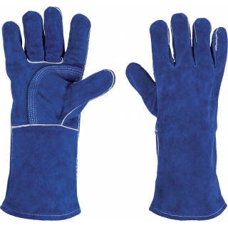 Guantes de Soldar Cuero Azul Truper GU-515