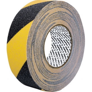 Cinta Antideslizante Amarilla Y Negra 18mt Truper