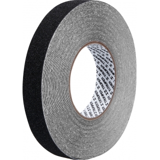 Cinta Antideslizante Negra 25mm x 18mt Truper
