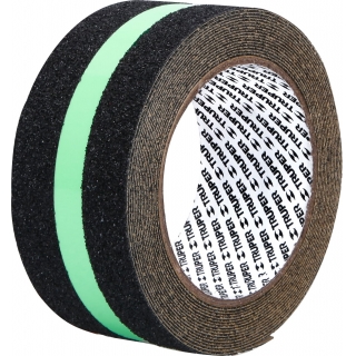 Cinta Antideslizante Luminiscente 50mm x 5mt Truper