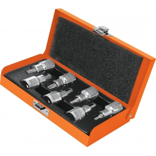 Juego 7 Dados Torx T20 a T55 1/2'' Truper JPT-1/2X7