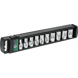 Juego 10 Dados Torx E8 a E24 Truper JDTH-1/2X10