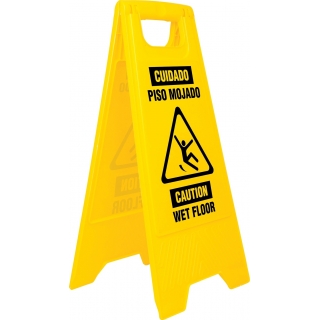 Letrero Amarillo Piso Mojado Pretul RESBA-60P