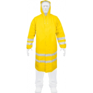 Pilot Impermeable Lluvia PVC Amarillo Reflectivo Truper