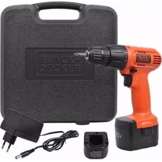 Taladro Atornillador a Batería 12 V Black + Decker CD121K