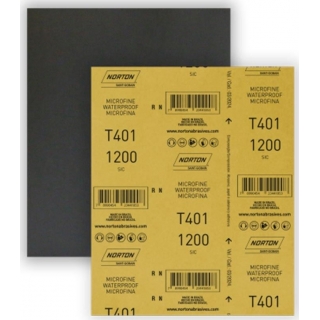 Lija Al Agua Microfina Automotriz Norton T401