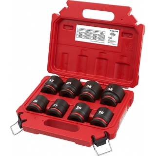 Kit 8 Dados de Impacto 3/4" Hexagonales Milwaukee
