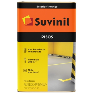 Pintura Para Pisos Alta Resistencia Suvinil 18 LT