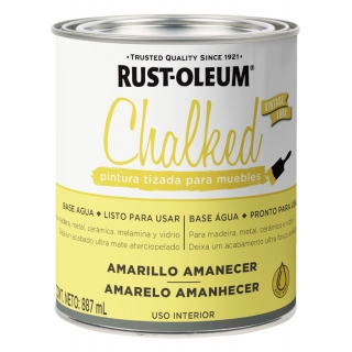Pintura Tizada Chalked Rust Oleum Amarillo Amanecer