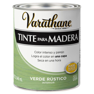 Tinte Para Madera Verde Rústico Varathane 946ml