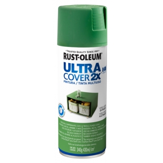 Pintura Verde Laurel Satinado Ultra Cover Rust Oleum