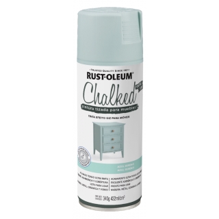 Pintura Tizada Azul Sereno Chalked Rust Oleum