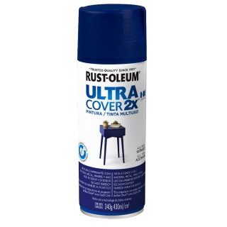 Pintura Azul Tinta Satinado Ultra Cover Rust Oleum