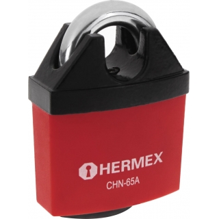 Candado Hierro 65mm Gancho Protegido Hermex CHN-65A