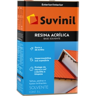 Resina Acrílica Base Solvente Para Ladrillos Tejas Suvinil