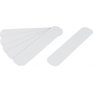 Cinta Antideslizante Blanca 6 Tiras 23cm Truper