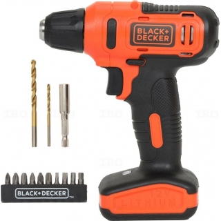 Taladro Atornillador con Accesorios LD12S Black + Decker