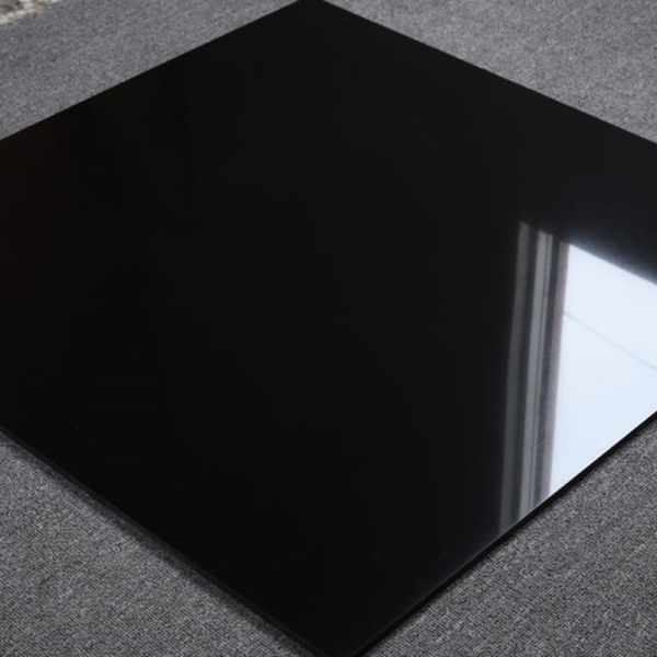 Porcelanato Pulido 60x60cm Negro Super Black