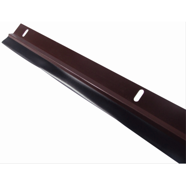 Zócalo Aluminio Con Goma Largo 80cm Marrón SC