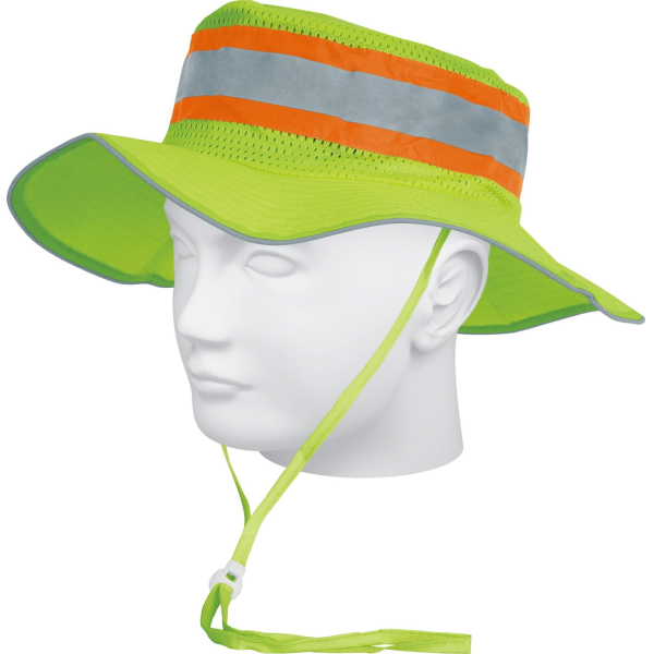 Sombrero Protección UV Amarillo Reflectivo Truper SR-600V