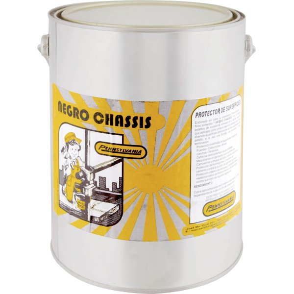 Pintura Asfáltica Negro Chasis Asfalkote Pennsylvania 1 lt