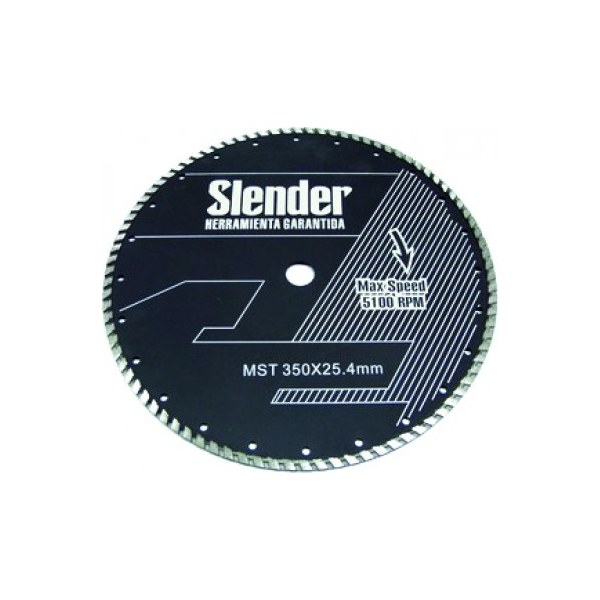Disco Diamantado Turbo 12'' Corte Seco Slender