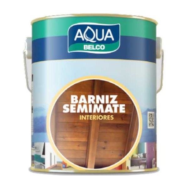 Barniz poliuretánico interior semimate Belco 900 ml